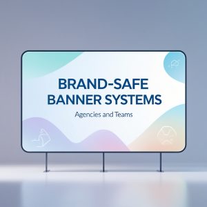 Brand-Safe Banner Systems for Agencies and Teams