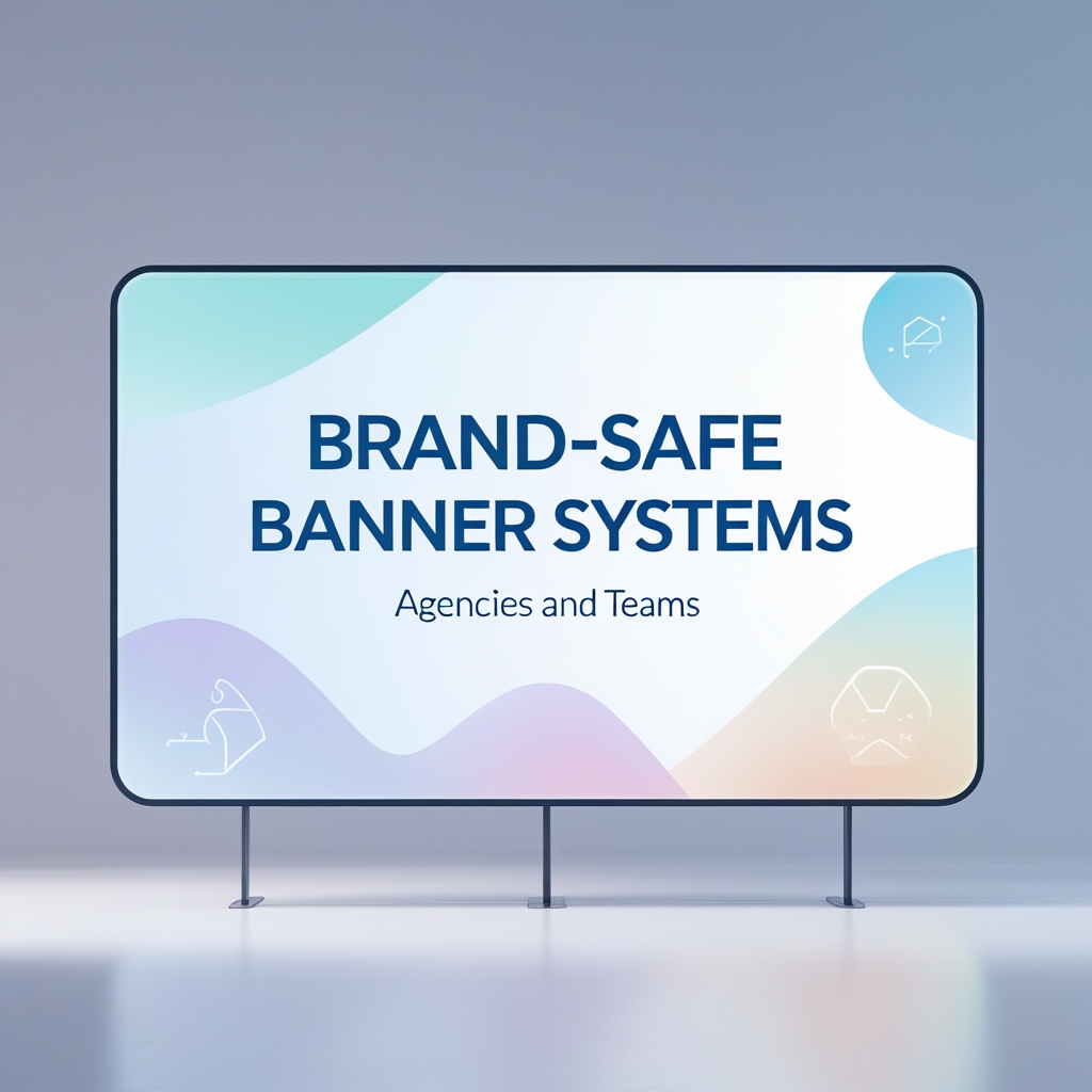 Brand-Safe Banner Systems for Agencies and Teams